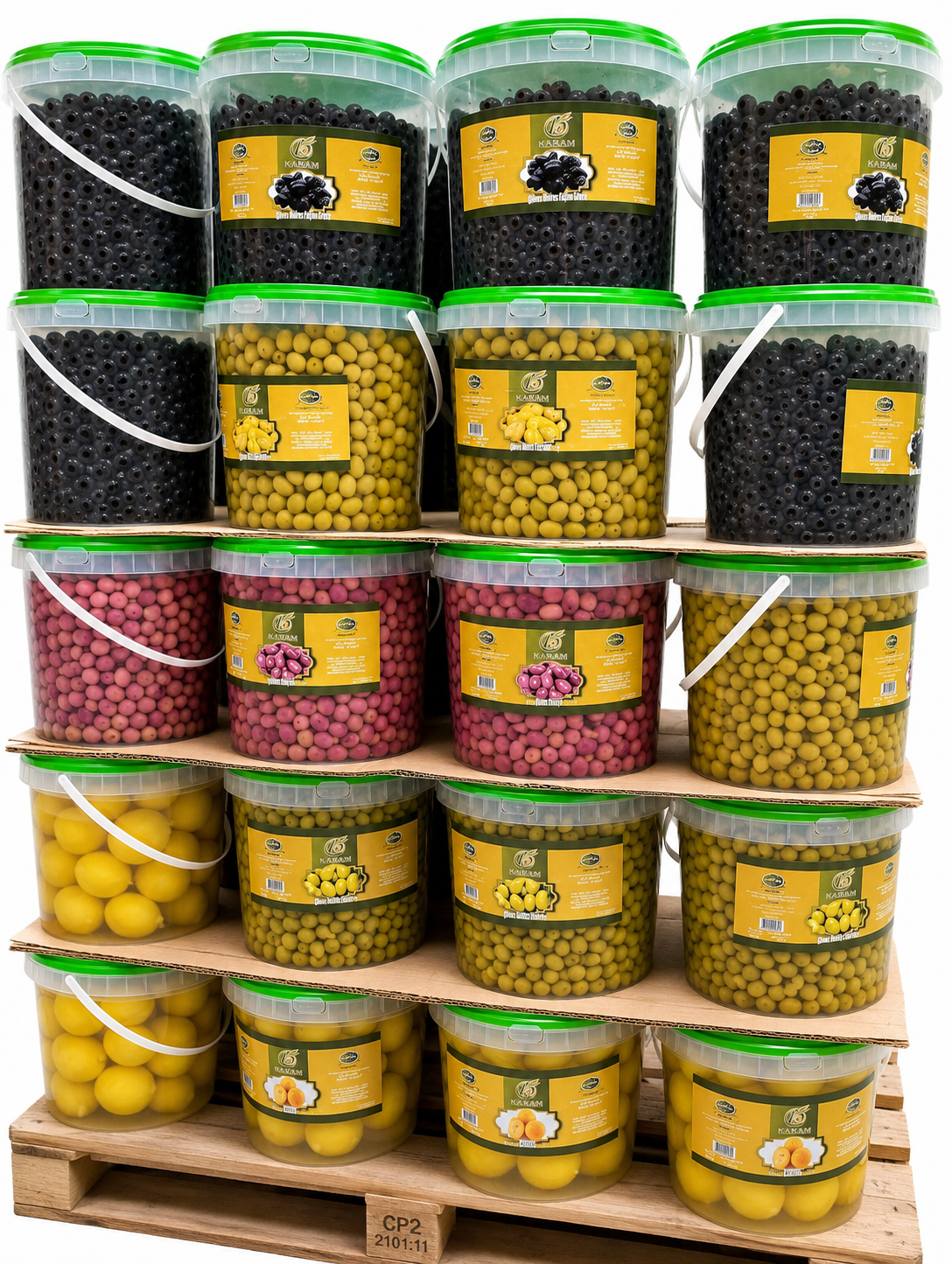 Gamme complète d'olives Karam