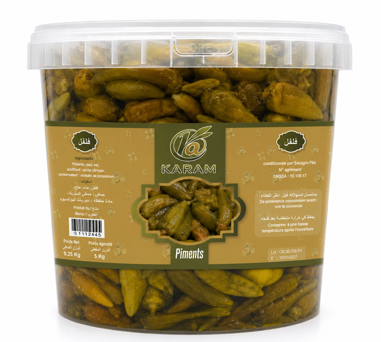 Piments Marinés